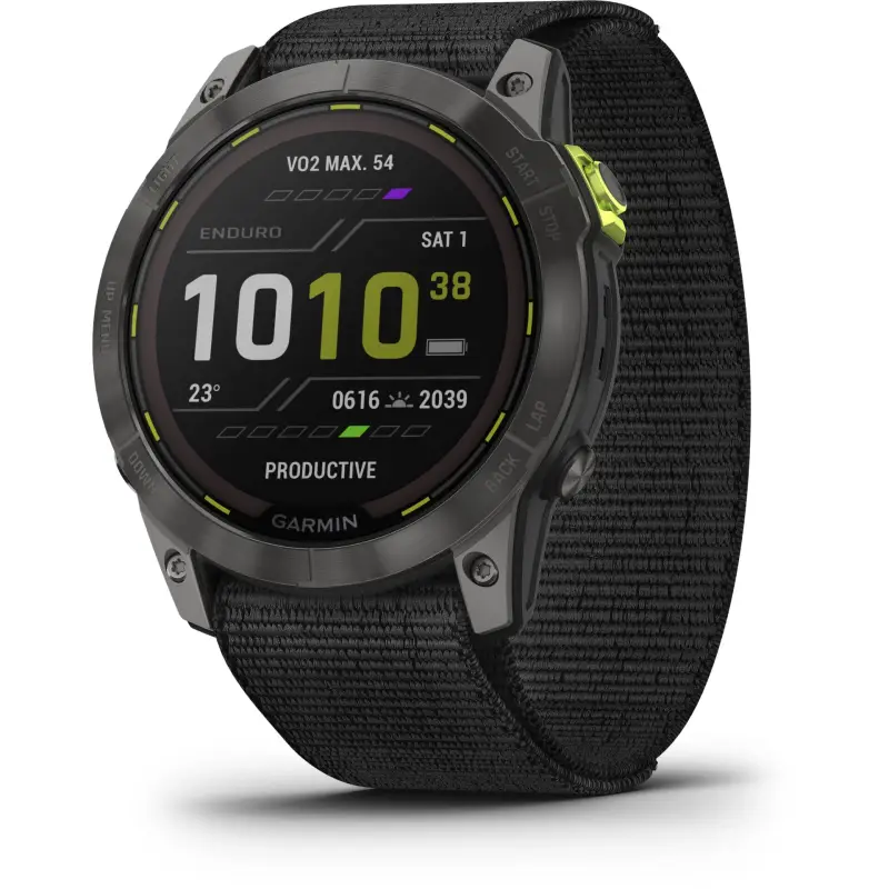 Garmin Enduro 2 Sapphire Solar DLC Titan black/slate grey