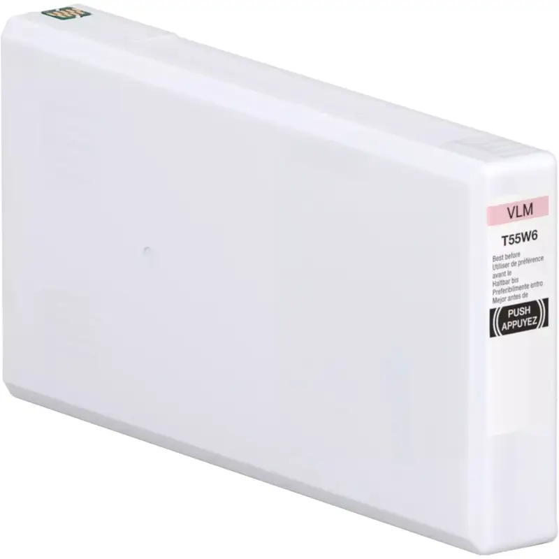 Epson Tintenpatrone vivid light magenta T 55W 200 ml      T 55W6