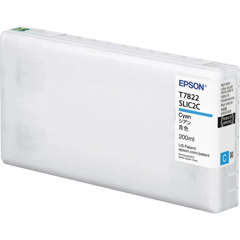 Epson Tintenpatrone cyan T 782 200 ml             T 7822N