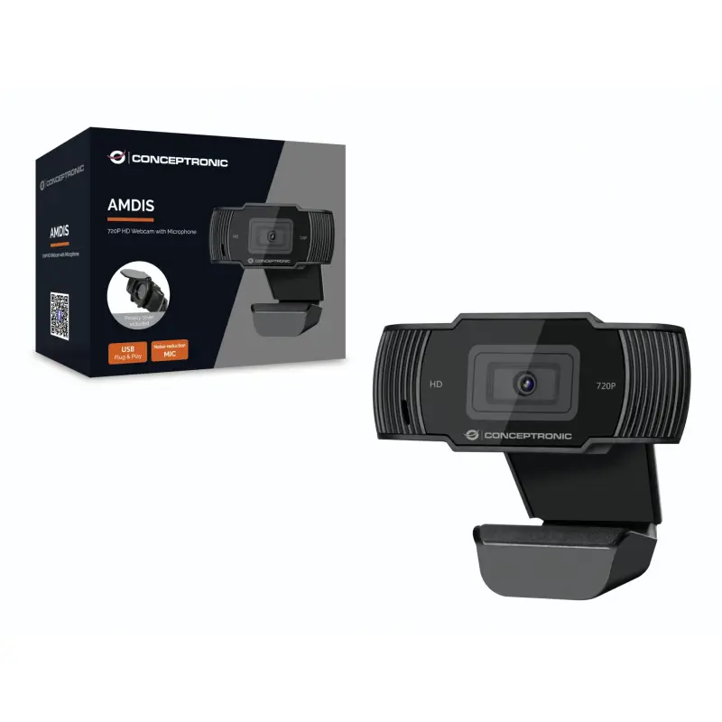 Conceptronic AMDIS03B 720p HD Webcam