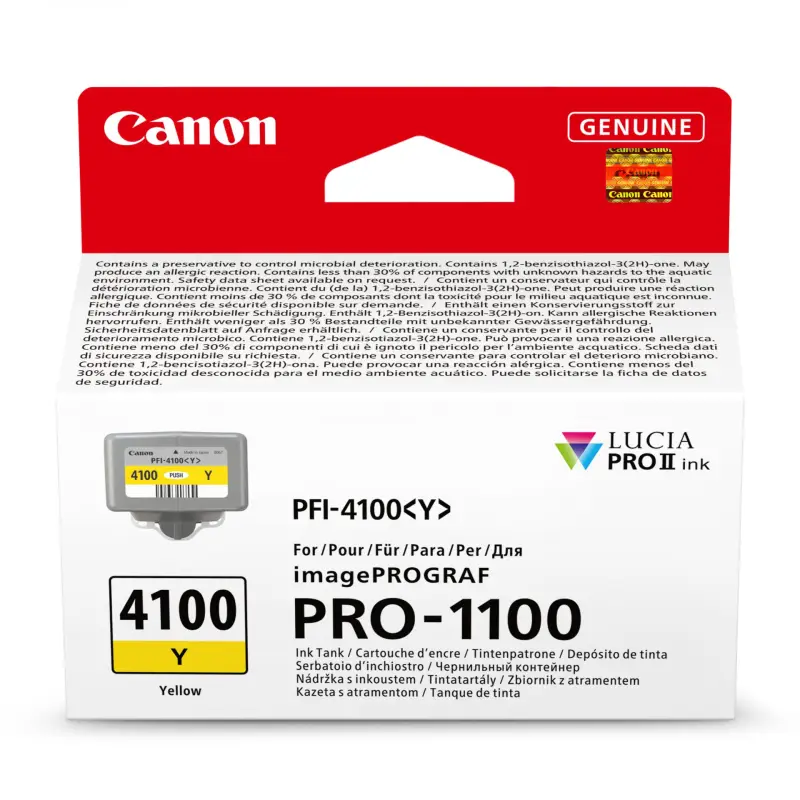 Canon PFI-4100 Y yellow