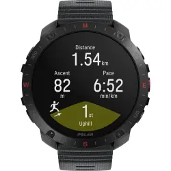 Polar Grit X2 Pro HR S-L Black