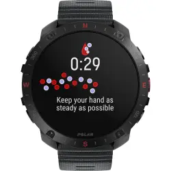 Polar Grit X2 Pro HR S-L Black