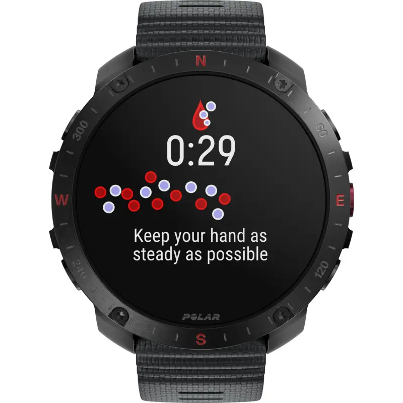 Polar Grit X2 Pro HR S-L Black