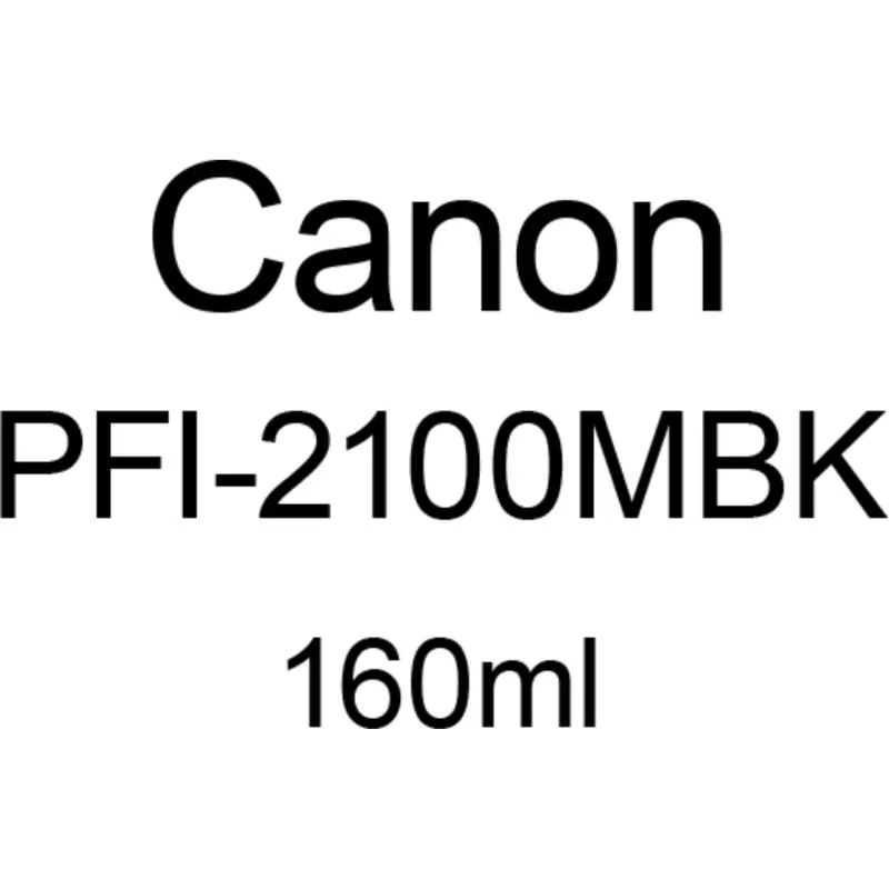 Canon PFI-2100 Tinte matte black 160 ml