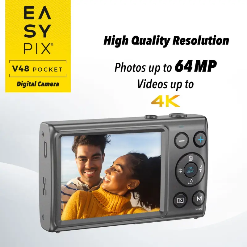 Easypix V48 Pocket anthrazit