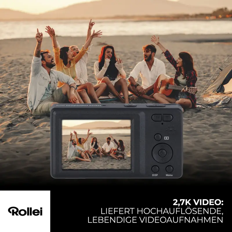 Rollei Compactline Pocket schwarz
