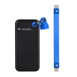 Verbatim Pocket SSD USB 3.2  1TB Black/Blue                 32191