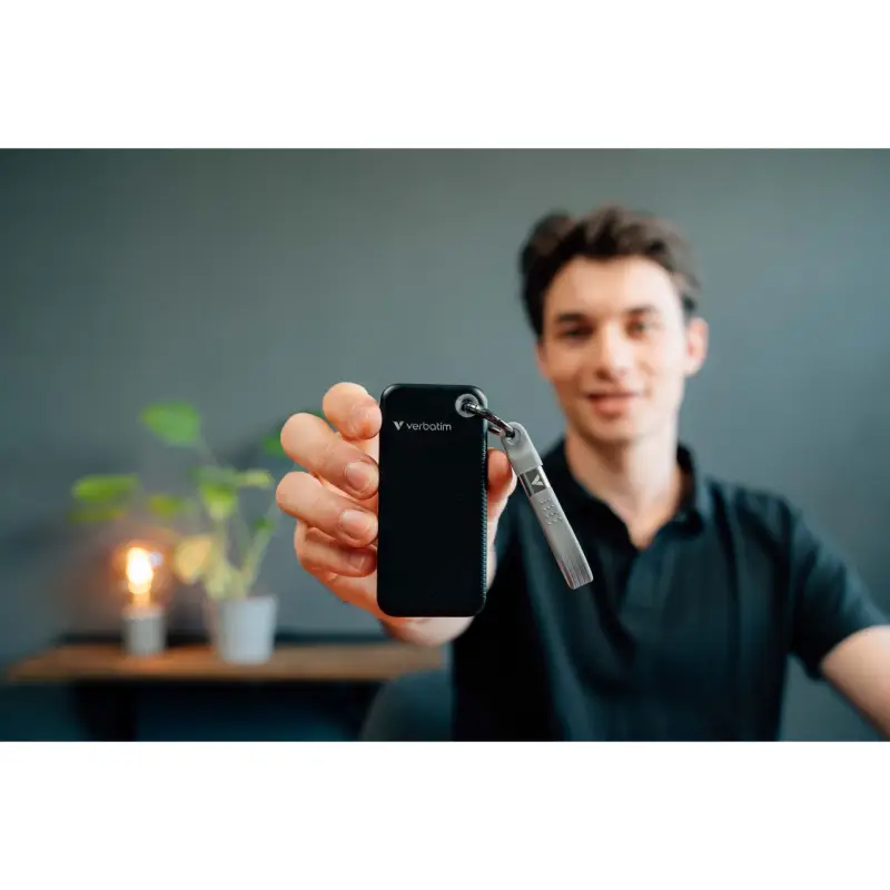 Verbatim Pocket SSD USB 3.2  1TB Black/Grey                 32190