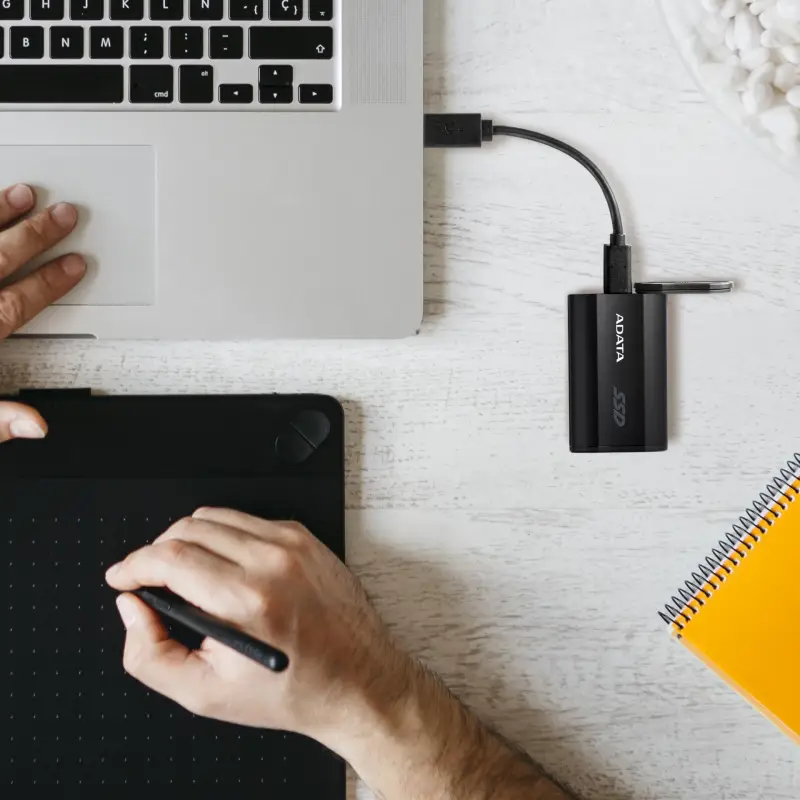 ADATA Externe SSD SD810      2TB IP68 2000/2000             Black