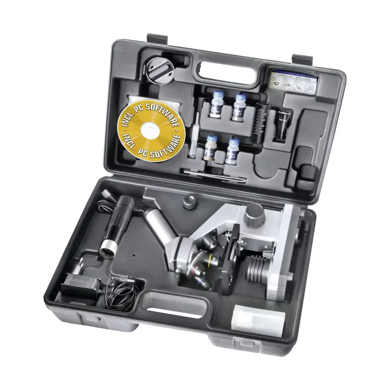 Bresser Biolux Microscope Set CEA 40x-1024x USB