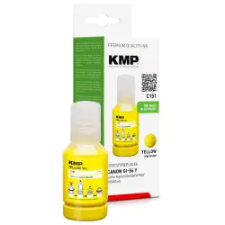 KMP C151 Tintentank yellow kompatibel mit Canon GI-56 Y