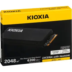 KIOXIA EXCERIA HeatSink NVMe 2TB M.2 2280 PCIe Gen4x4