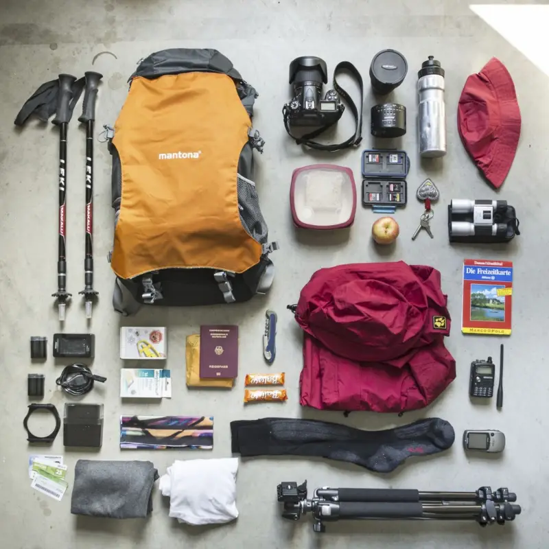 Mantona ElementsPro 40 Outdoor plecak na aparat pomaranczowy