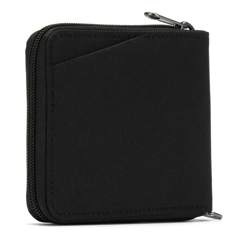 Pacsafe RFIDsafe Zip Around Wallet schwarz