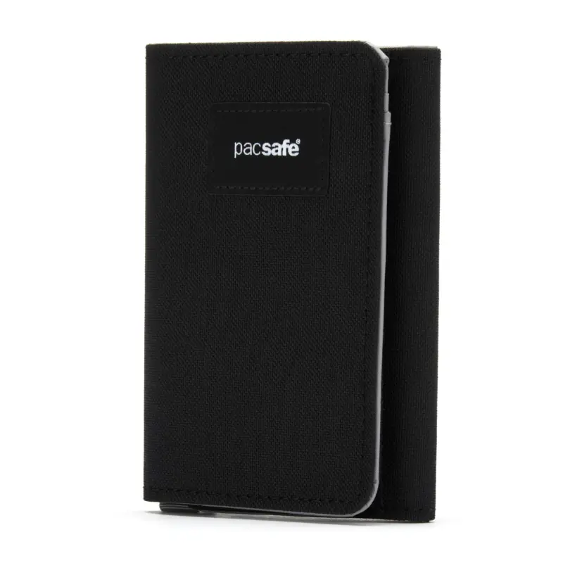 Pacsafe RFIDsafe Trifold Wallet schwarz