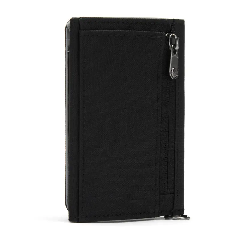 Pacsafe RFIDsafe Trifold Wallet schwarz