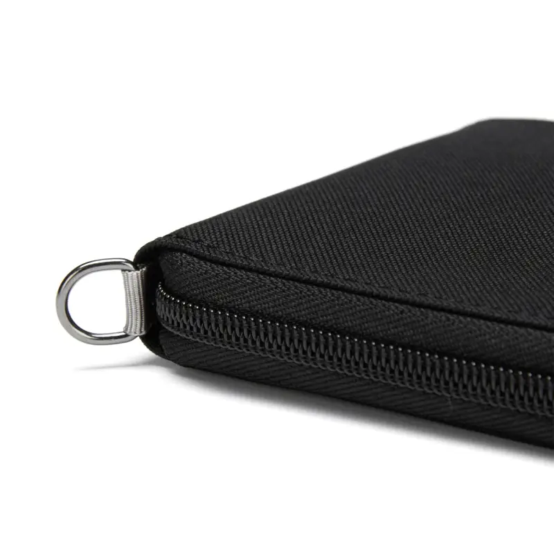 Pacsafe RFIDsafe Zip Around Wallet schwarz