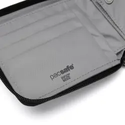 Pacsafe RFIDsafe Zip Around Wallet schwarz