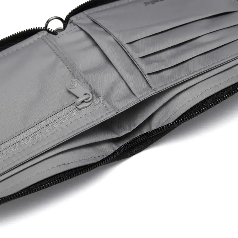 Pacsafe RFIDsafe Zip Around Wallet schwarz