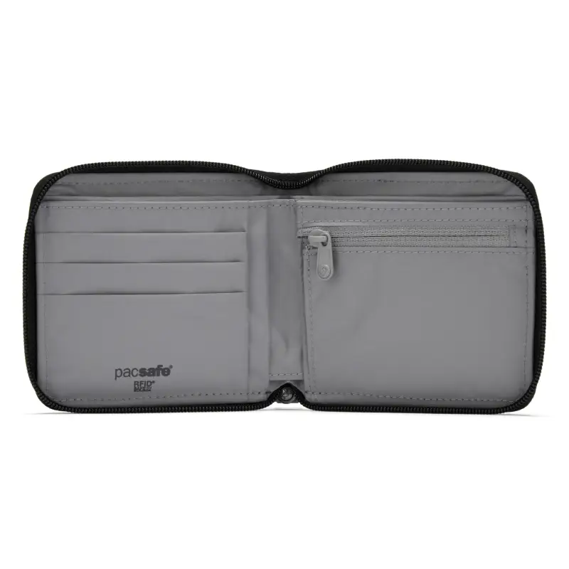 Pacsafe RFIDsafe Zip Around Wallet schwarz