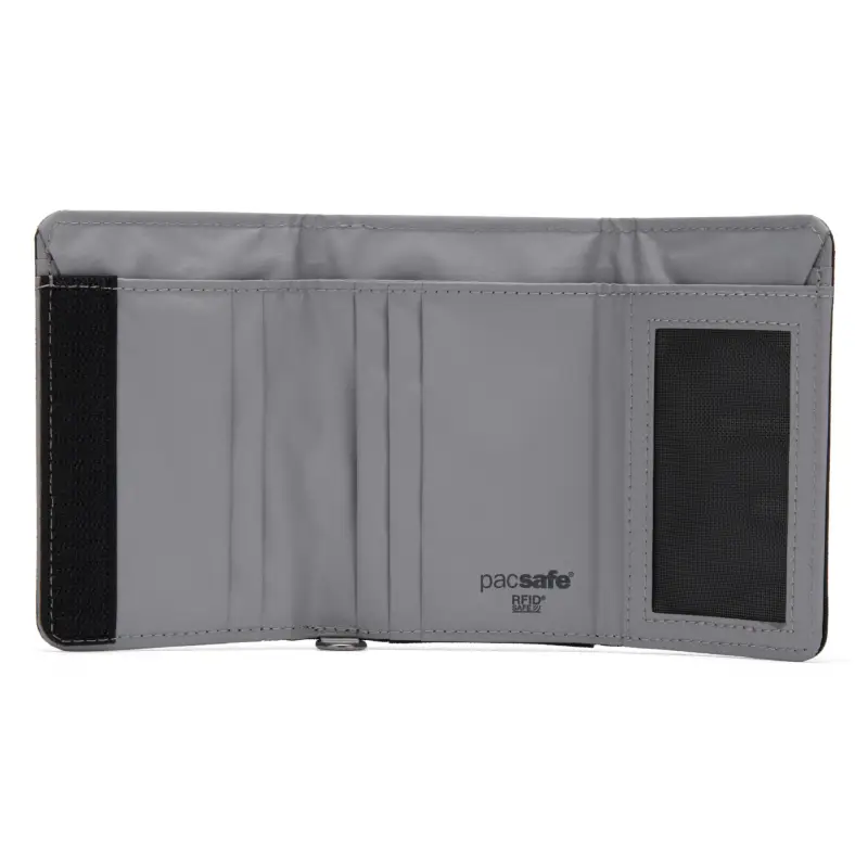 Pacsafe RFIDsafe Trifold Wallet schwarz