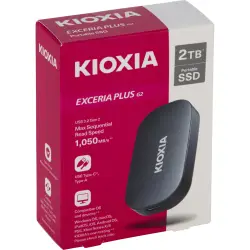 KIOXIA EXCERIA PLUS G2    2000GB Portable SSD USB 3.2 Gen2 Type C