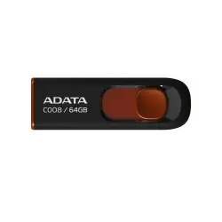 ADATA USB 2.0 C008 black    64GB AC008-64G-RKD