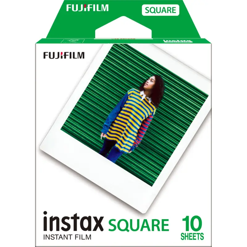 1 Fujifilm Instax Square Film white frame NEU
