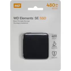Western Digital Elements SE 480GB 400MS/s WDBAYN4800ABK-WESN