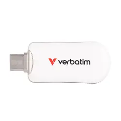 Verbatim Plectra White 128GB USB-C Flash Drive          30229
