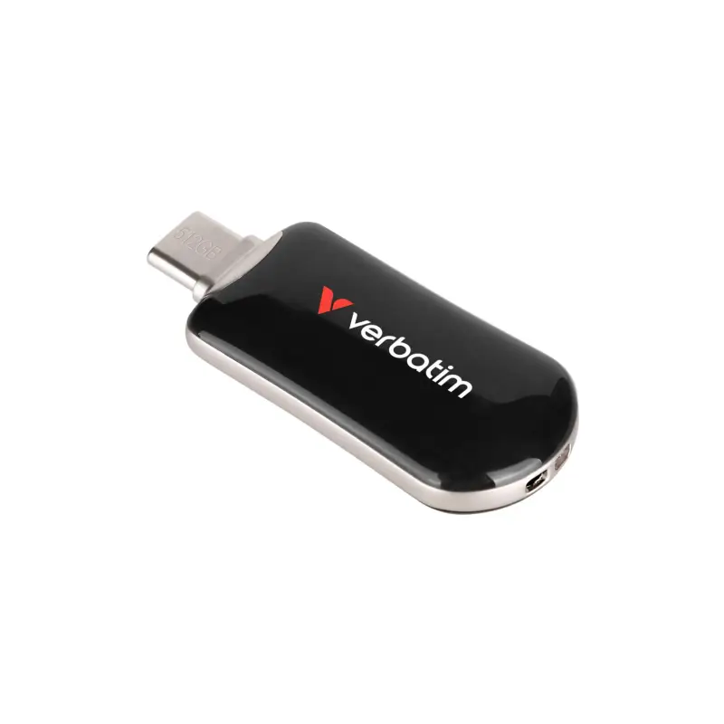 Verbatim Plectra Black 512GB USB-C Flash Drive          30227