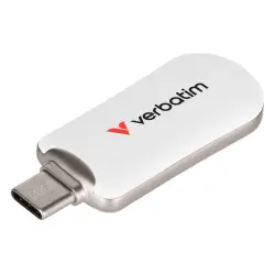 Verbatim Plectra White 512GB USB-C Flash Drive          30231