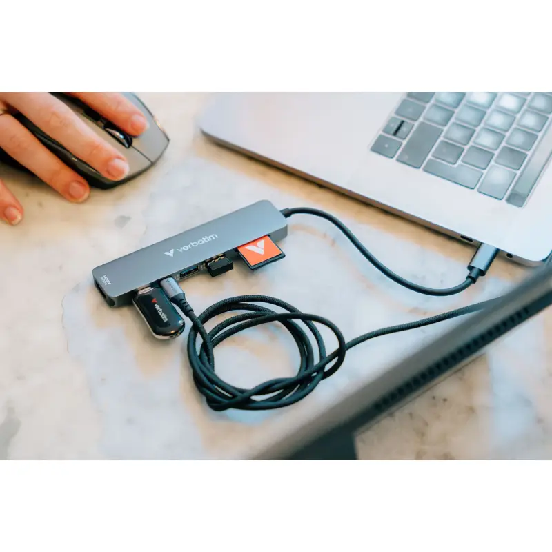 Verbatim Plectra Black 512GB USB-C Flash Drive          30227