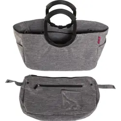 Reisenthel Loopshopper M twist silver