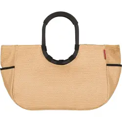 Reisenthel Loopshopper L Frame Raffia Black