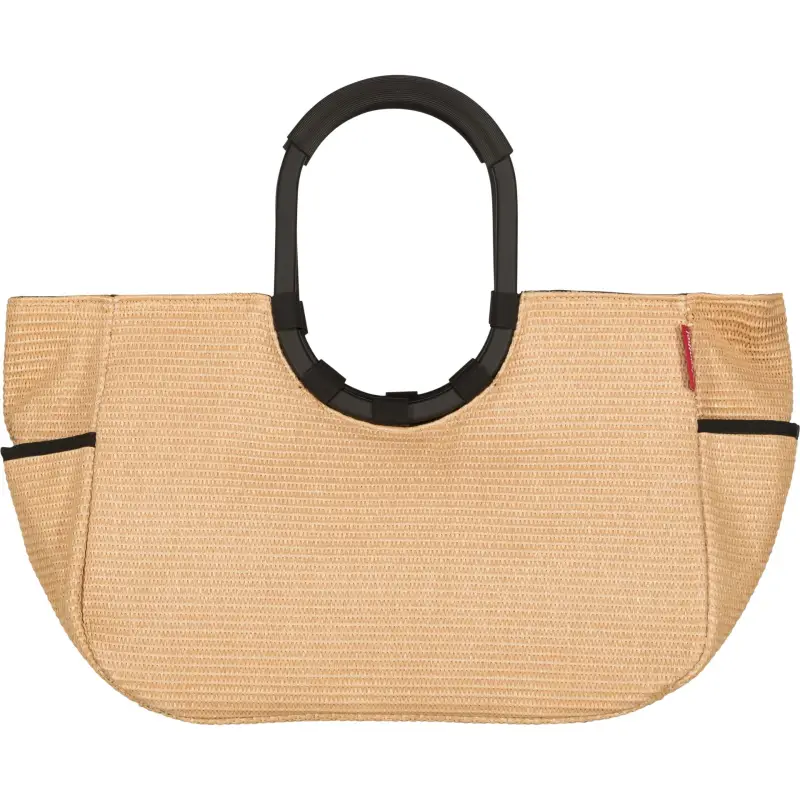 Reisenthel Loopshopper L Frame Raffia Black