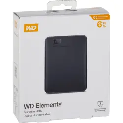 Western Digital WD Elements Portable USB 3.0             6TB
