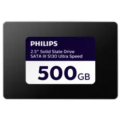 Philips Internal SSD       500GB 2.5  SATA III S130 Ultra Speed