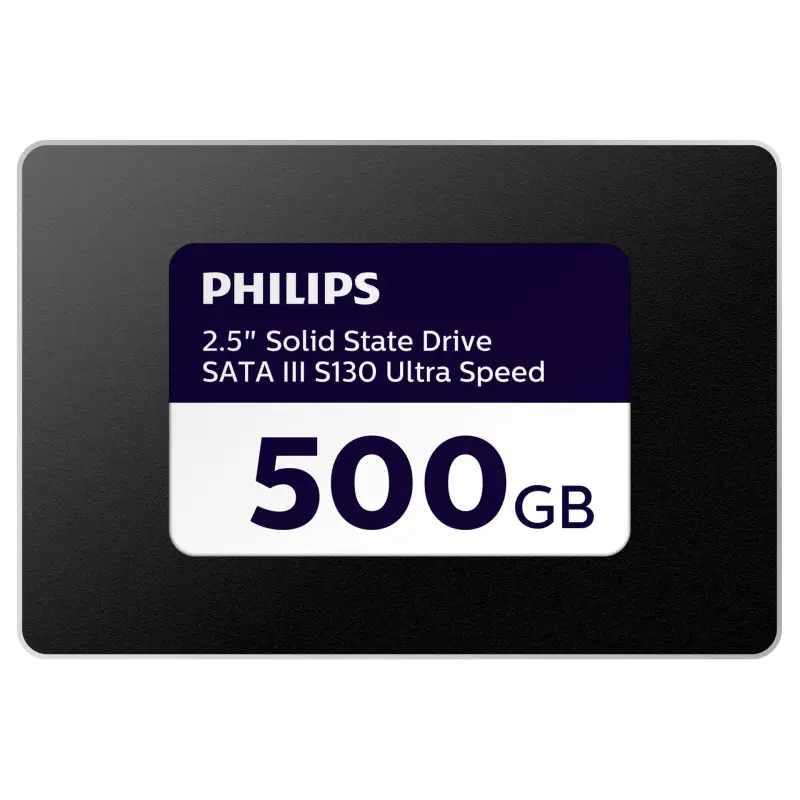 Philips Internal SSD       500GB 2.5  SATA III S130 Ultra Speed