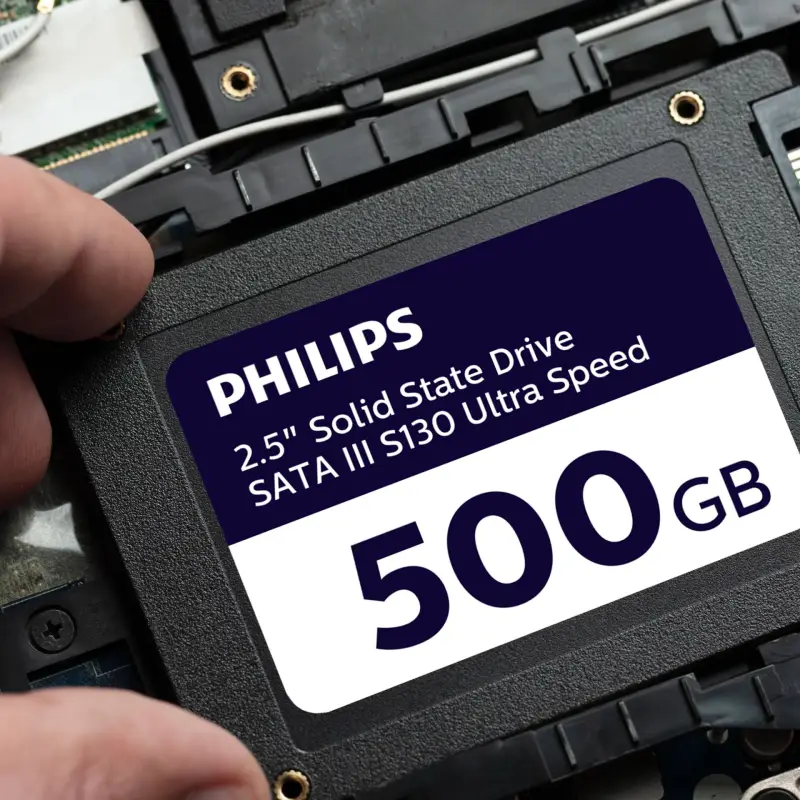 Philips Internal SSD       500GB 2.5  SATA III S130 Ultra Speed