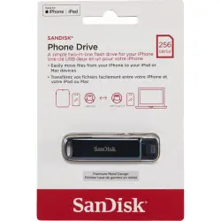 SanDisk Phone Drive  2in1  256GB USB C USB A   SDIXD0N-256G-GN6NE