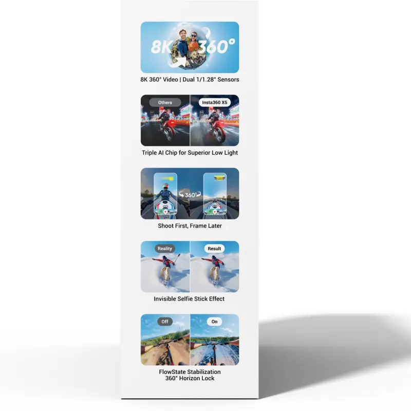 Insta360 X5 Essentials Bundle