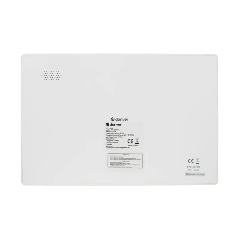 Denver Frameo PFF-1070 bialy 25,4cm (10,1 ) 16GB mobil