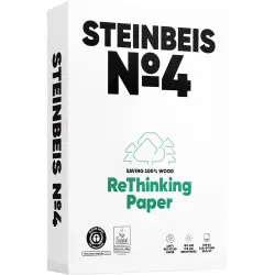 Steinbeis nr 4 Recyclingpapier A 4 80 g 500 arkusz ISO 100