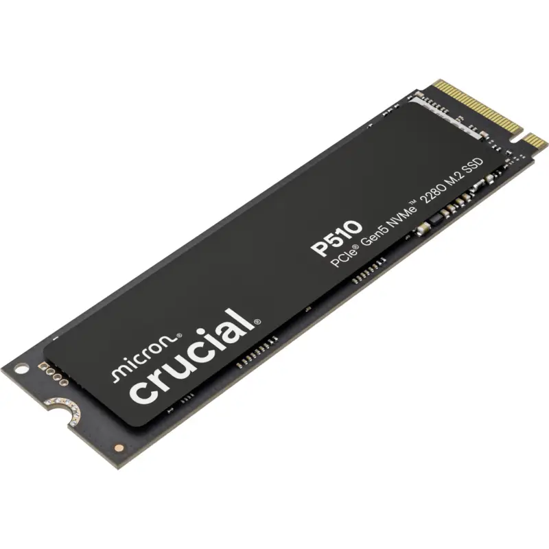Crucial P510 Gen5 2280       1TB NVMe PCIe M.2 SSD