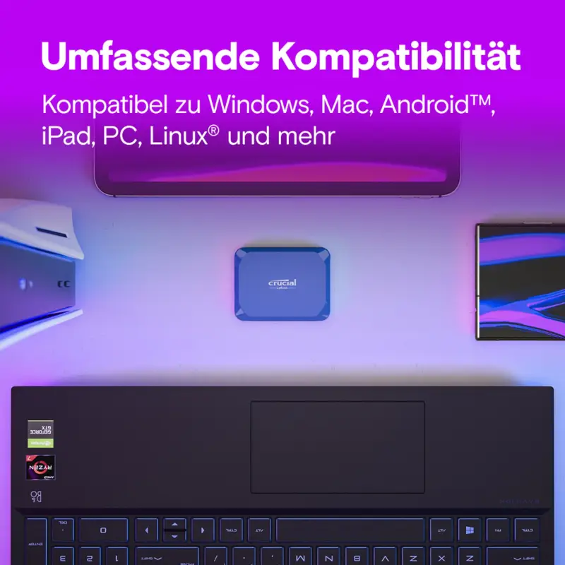 Crucial X10 4TB Portable SSD – Maksymalna Przestrzeń i Ekstremalna Wydajność w Jednym Urządzeniu