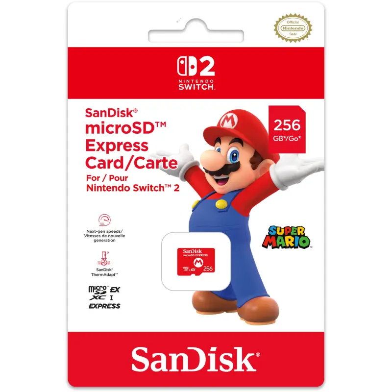 Nintendo SanDisk microSD EXPRESS Card 256 GB