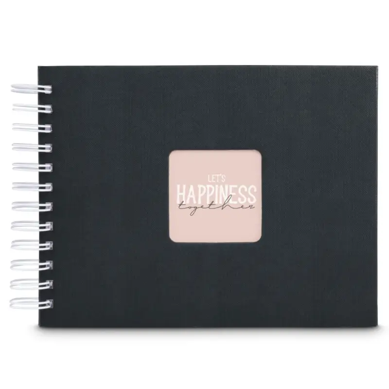 Hama  Fine Art  Spiral NewBlack 24x17 50 weiße Seiten    9830