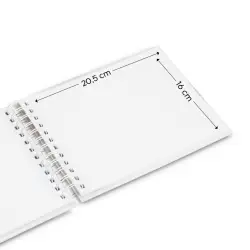 Hama  Fine Art  Spiral Terra 24x17 50 weiße Seiten    9854